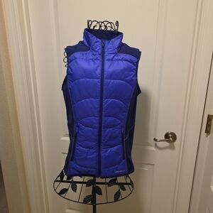 Eddie Bauer Women's Vibrant Blue Quilted Vest